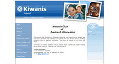 Desktop Screenshot of brainerdkiwanisclub.org